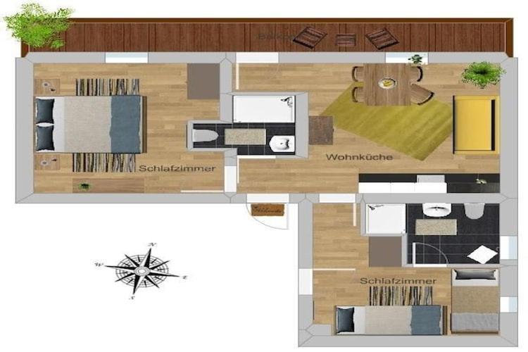 Flat In Krimml With A Balcony Apartment Bagian luar foto